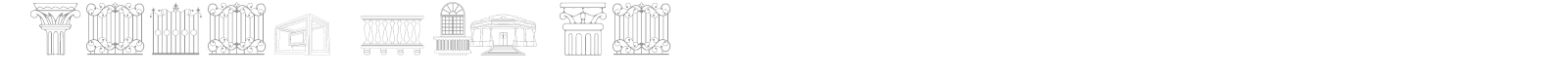 Font Iconos Prado